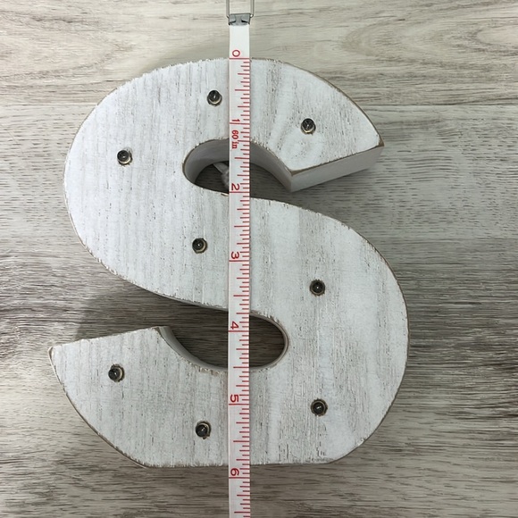 White Rustic Marquee Letter - Picture 4 of 4